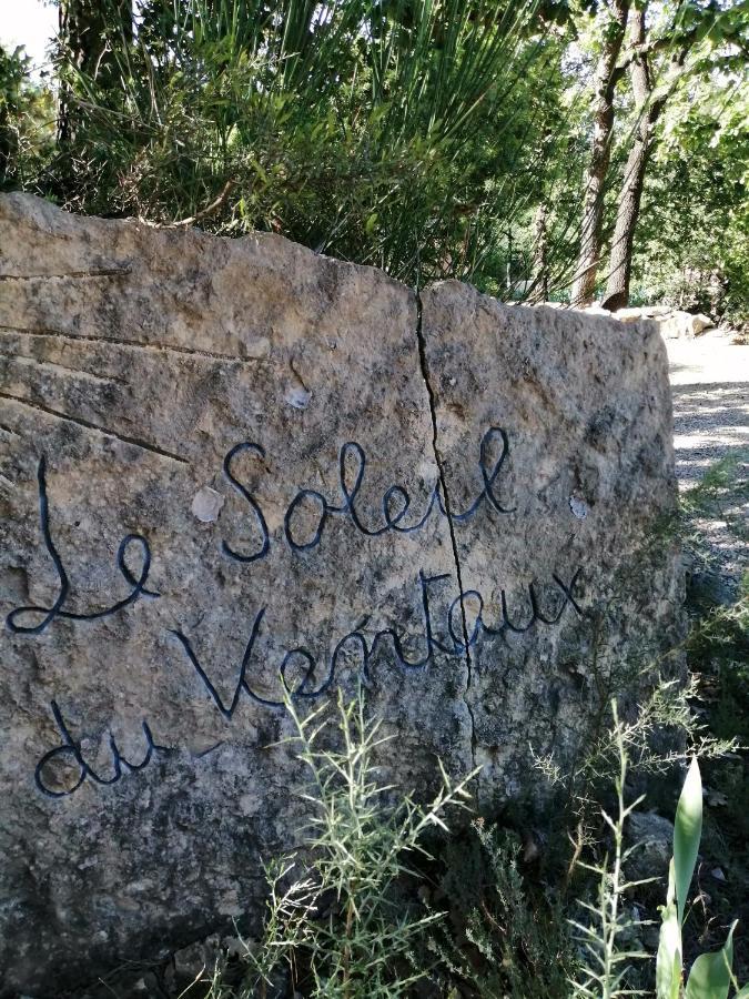Villa Le Soleil Du Ventoux Entrechaux Exterior foto