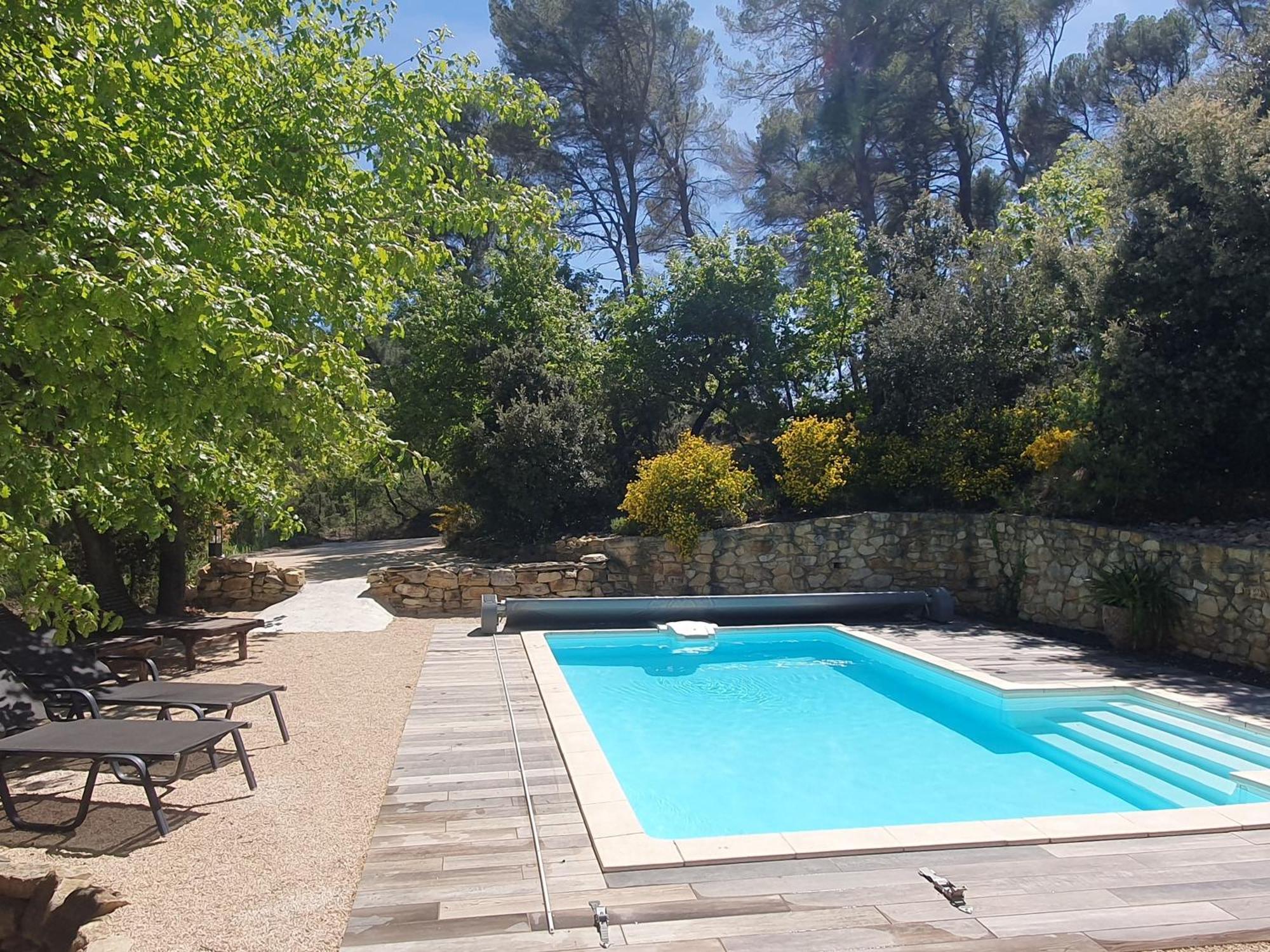 Villa Le Soleil Du Ventoux Entrechaux Exterior foto