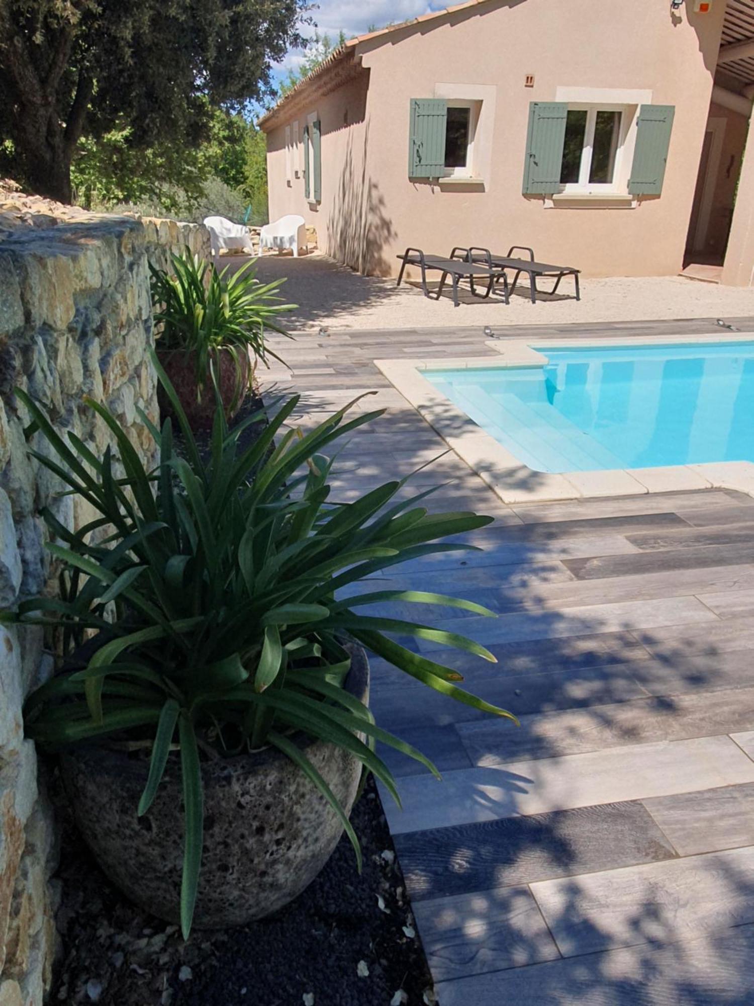 Villa Le Soleil Du Ventoux Entrechaux Exterior foto